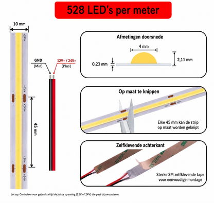 24V Neon ledstrip